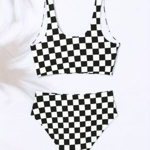 Checkered Bikini Set