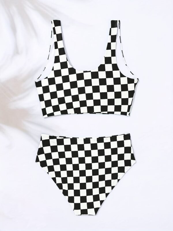 Checkered Bikini Set