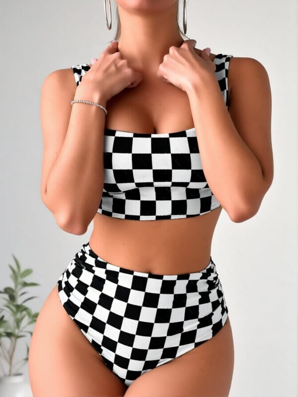 Checkered Bikini Set