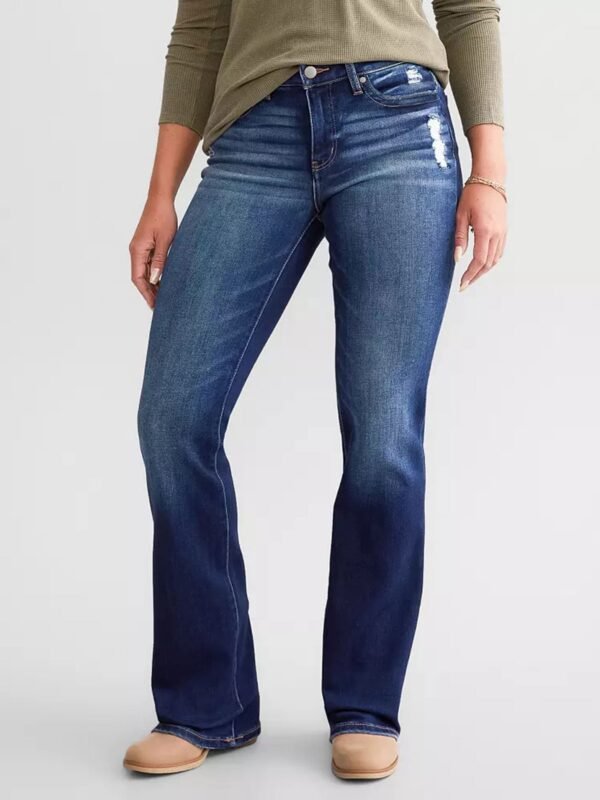 Slim Bootcut Jeans