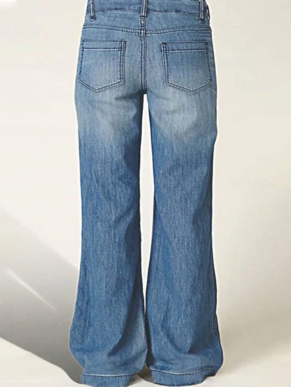 Light Wash Wide Leg Jeans
