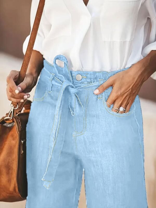 Light Wash Wide Leg Jeans
