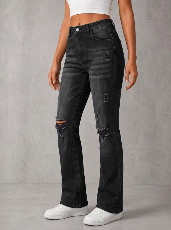 Black Flare Jeans