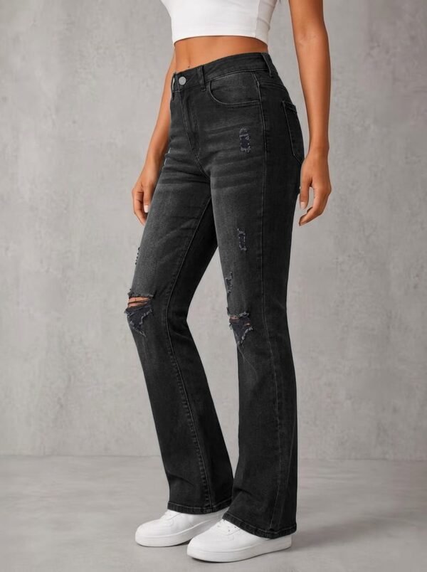 Black Flare Jeans