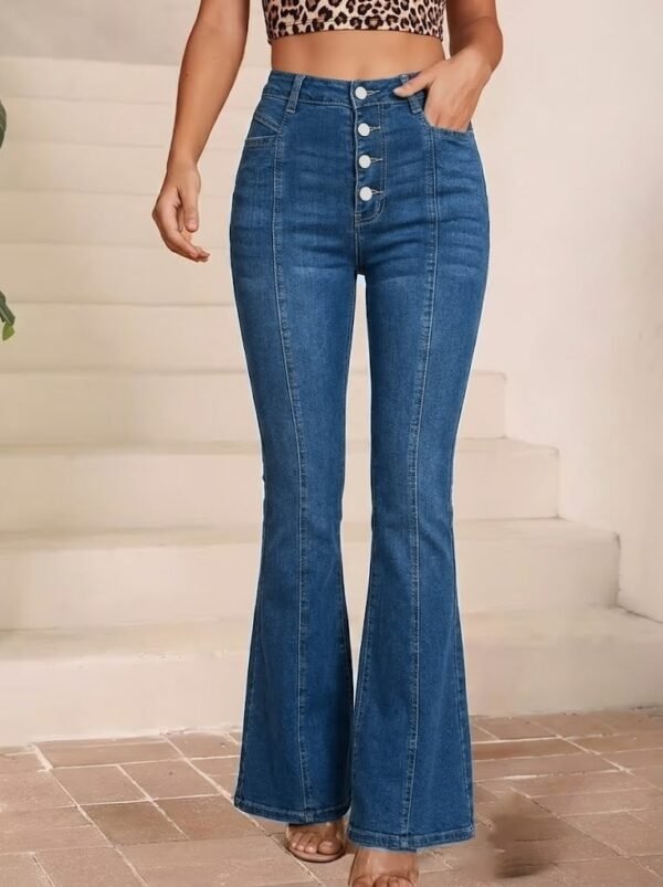 High Rise Flare Jeans
